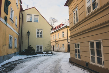 Novy Svet picturesque district in Prague