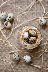 Quail eggs