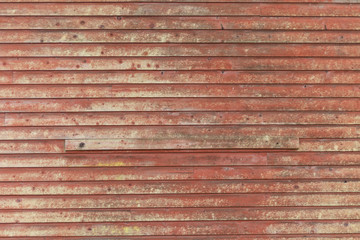 Red wood barn siding