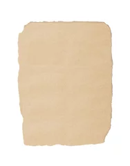 Braunes Packpapier mit abgerissenen Kanten © T.Sander Photos