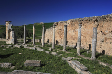 Dougga /  Temple de Céleste / Site classé UNESCO / Tunisie