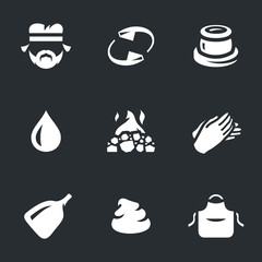 Vector Set of Potter Icons.