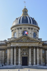 Fototapeta na wymiar Académie française / Institut de France / Paris VII / France