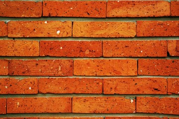Red brick wall