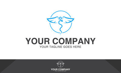 Medical logo, logo template