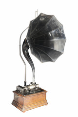 Old gramophone