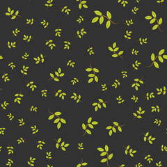 Leaf seamless pattern