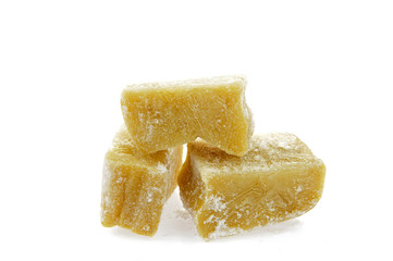 Jelly on a white background
