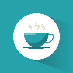 coffee cup hot drink vector illustration eps 10