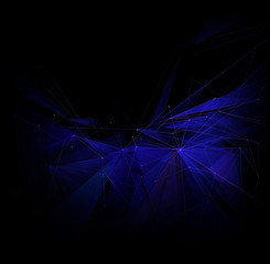 Abstract mesh background lines and shapes