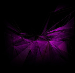 Abstract mesh background lines and shapes