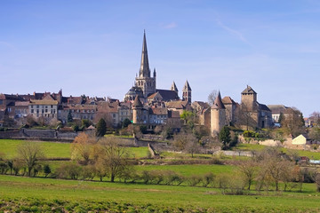 Autun Kathedrale - Autun in France, the cathedral