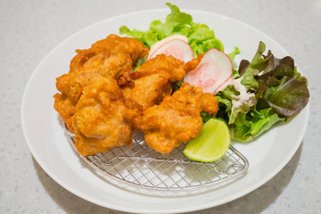 fried chicken Japanese style