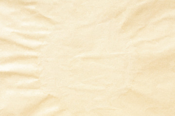 Crumpled brown paper texture