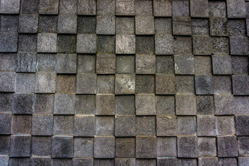 natural stone with four square pattern and grey colour