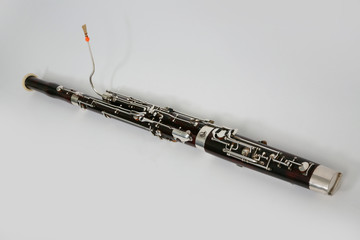 Classical music wind instrument bassoon
