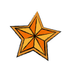 Fototapeta premium Star shape symbol icon vector illustration graphic design