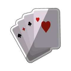 Casino and gambling icon vector illustration graphic design