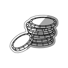 Fototapeta na wymiar Casino and gambling icon vector illustration graphic design