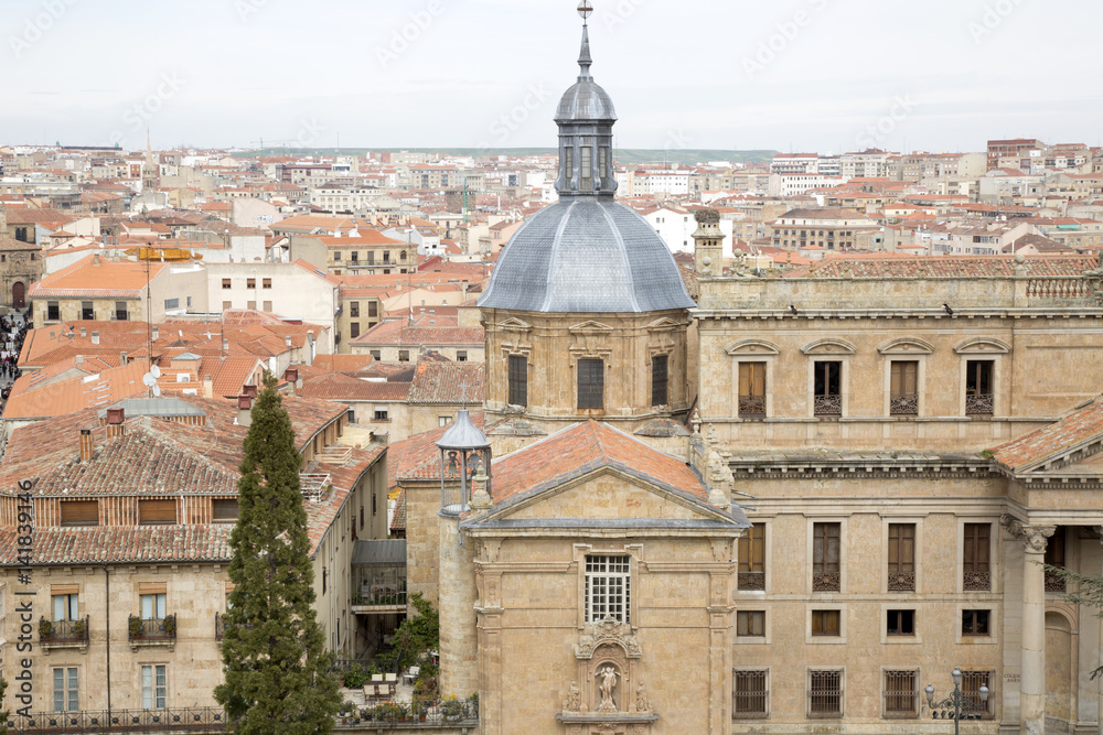 Wall mural city of salamanca, spain