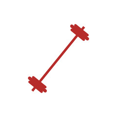 Gym weights equipment icon vector illustration graphic design