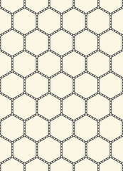 Seamless Hexagon Pattern