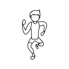 Gym and fitness lifestyle icon vector illustration graphic design