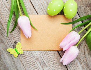 Easter greeting card