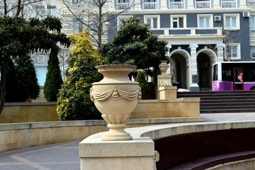 Stone vase