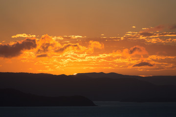 Fototapeta na wymiar Sunset in Australia