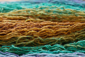 Beautiful bright yarn