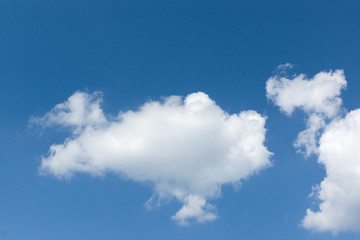 blue sky with clouds