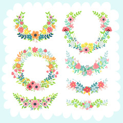 Doodles cute elements