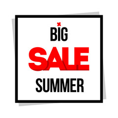 Fototapeta premium Big Sale. Special offer. Vector illustration.
