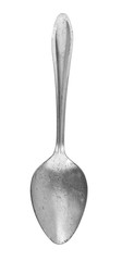 old aluminum spoon