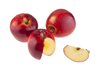 red apples