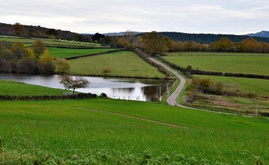 Naklejka premium Paysage