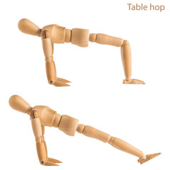 table hop pose