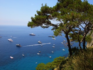 Panorama sul golfo di Capri. © Raffaello Tiziano