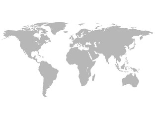 Plakat World map
