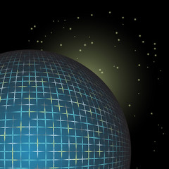 Abstract background with geometric pattern.