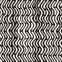 Abstract Background With Rounded brush strokes. Doodle Vector Seamless Pattern.