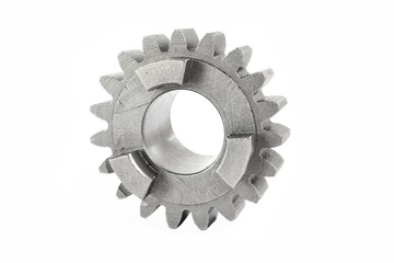 Gear on white