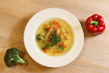 sandwich, soup
