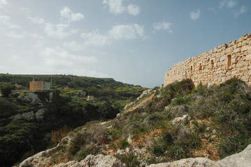 Fototapeta premium Punic necropolis and tombs