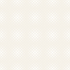 Repeating Rectangle Shape Halftone. Vector Seamless Monochrome Pattern