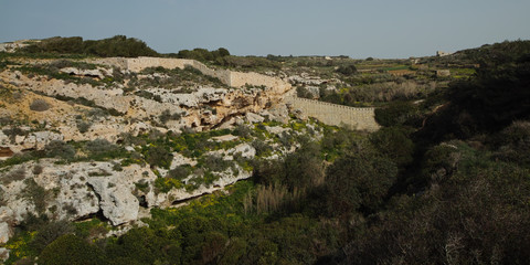 Fototapeta na wymiar Punic necropolis and tombs