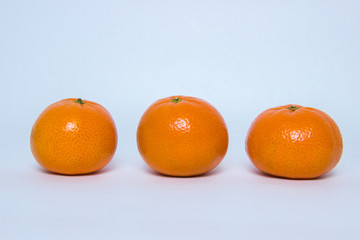 ripe tangerines
