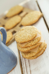 Sesame biscuits 