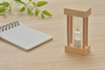 砂時計　ノート
